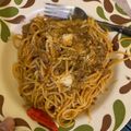 Cooksnap dari Novi Widyaningrum untuk resep Spaghetti Bolognese Delmonte