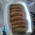 El cooksnap de Priscilla Fernández cuando hizo Budín de banana y harina integral.