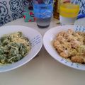El cooksnap de Lilian Mendez cuando hizo Ñoquis de espinaca y ricota.