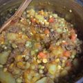 El cooksnap de Maria Paz Dominguez/ @pacitamama en instagram cuando hizo Charquicán.