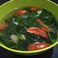 Cooksnap dari Desy Priyatiningsih untuk resep #8.Sayur Bening Bayam Tomat #SeninSemangat