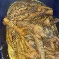 Nomfundo Ntombi Zakwe 's cooksnap of when they made Chicken feet.