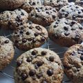 Cooksnap από sofisak στη συνταγή Cowboy cookies - με βρώμη, σοκολατάκια, νιφάδες καρύδας και πεκάν