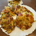 EmiKaeeee's cooksnap of when they made ジャガイモとキャベツのチーズ焼き.