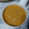 El cooksnap de Alex Santana cuando hizo Crema de lentejas, zanahorias y tomates asados.