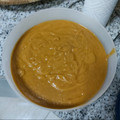 El cooksnap de Alex Santana cuando hizo Crema de lentejas, zanahorias y tomates asados.