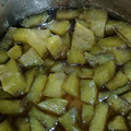 El cooksnap de Patricia Di Bitetto cuando hizo Compota de batata con canela.