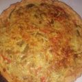 El cooksnap de Abii del Rio cuando hizo Tarta de puerros y zanahorias con masa casera.