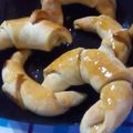 El cooksnap de Dahiana Castro cuando hizo Medialunas con queso.