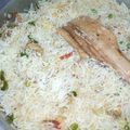 Fiza Iftikhar Malik 's cooksnap of when they made Chinese Rice.