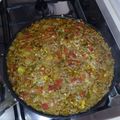 El cooksnap de Karima Alicia Marín Hernández cuando hizo Arroz con verdura y carne picada.
