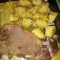 El cooksnap de Jes cuando hizo Papas al horno saborizadas.