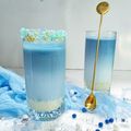 Cooksnap dari Tiara Mom's 3 R untuk resep Es Teh Bunga Telang Susu