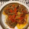 El cooksnap de Andrea Zequeira cuando hizo Bifecitos de Roast beef a la criolla - A la olla. Se desarman!.