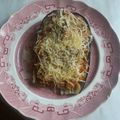 El cooksnap de Saraymg cuando hizo Berenjenas rellenas.
