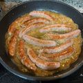 El cooksnap de Xelo Gl cuando hizo Salchichas al vino en MCC.