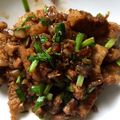 Cooksnap của Ỉn sữa khi họ làm theo món Thịt ba chỉ rang cháy cạnh