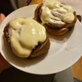 Girán Julcsi Cooksnap-ja, amikor elkészítette a(z) Cinnabon-Amerikai fahéjas tekercs receptet.