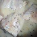El cooksnap de Brunoian cuando hizo Pollo en salsa blanca ❤️🤤.