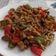 El cooksnap de Agustin Pujades Saez cuando hizo Noodles con verduras, cherrys y cerdo con piñones al Wok.