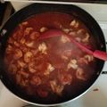 El cooksnap de Maria Herrera Guerrero cuando hizo Camarones a la diabla.