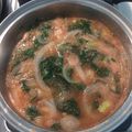El cooksnap de queen cuando hizo Sopa de cebolla.