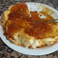 El cooksnap de Patricia Mackevicius cuando hizo Isla flotante con sambayón.