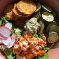 Cooksnap de Margarida quando cozinhou Salmão com Legumes.