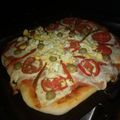 El cooksnap de Claudia Medina cuando hizo PIZZA CASERA A LA PIEDRA .