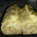 El cooksnap de Valentina Hansen cuando hizo Pionono Primavera.