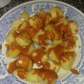 El cooksnap de Esther Garrido Aranda cuando hizo Patatas con salsa brava a la madrileña.