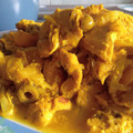 El cooksnap de La Jícara cuando hizo Pollo al curry con limón y aceitunas.