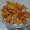 El cooksnap de silvia cuando hizo Panna cotta de coco y lima con piña glaseada.