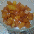 El cooksnap de silvia cuando hizo Panna cotta de coco y lima con piña glaseada.