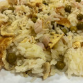 El cooksnap de Marieta cuando hizo Arroz tres delicias.