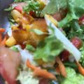 El cooksnap de Dina Luz cuando hizo Ensalada sorpresa.