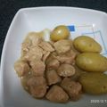 El cooksnap de Pilar Iniesta Camacho cuando hizo Solomillo de pavo en salsa de crema de Orujo.