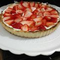 El cooksnap de Griselda Amarilla cuando hizo Tarta de frutillas y frutos secos.