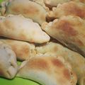 El cooksnap de Emy Aban cuando hizo Empanada Salteña de Pollo.