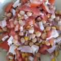 El cooksnap de Angiela cuando hizo Ensalada de Garbanzos.