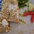 El cooksnap de Fabiola Gomez cuando hizo Enchiladas verdes rápidas.