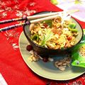 Adeya's cooksnap of when they made Kung pao Noodles.
