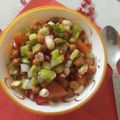 Rupa Tiwari का कुकस्नैप जब उन्होंने हेल्दी प्रोटीन सलाद (healthy protein salad recipe in Hindi) बनाया था।