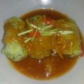 Cooksnap dari Dewi Nuritasari untuk resep Sawi Putih Gulung isi Ayam dan Tahu