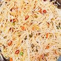 Sneha Banerjee's cooksnap of when they made হাক্কা চাওমিন(Hakka Chow mien recipe in Bengali).