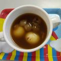 蘇菲家之味 的 黑糖桂圓湯圓薑茶🍶 cooksnap
