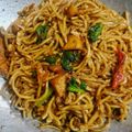 Cooksnap Nor Zahida Aini semasa beliau membuat Mee Goreng CikNah.