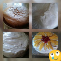 El cooksnap de Sindy Rivas cuando hizo Pastel de tres leches.