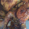 El cooksnap de mis-cocteles cuando hizo Pollo relleno Navidad.