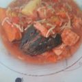 El cooksnap de Adri😁 cuando hizo Guiso de pollo y verduras light.
